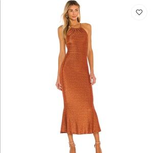Greta Dress in Copper | MISHA